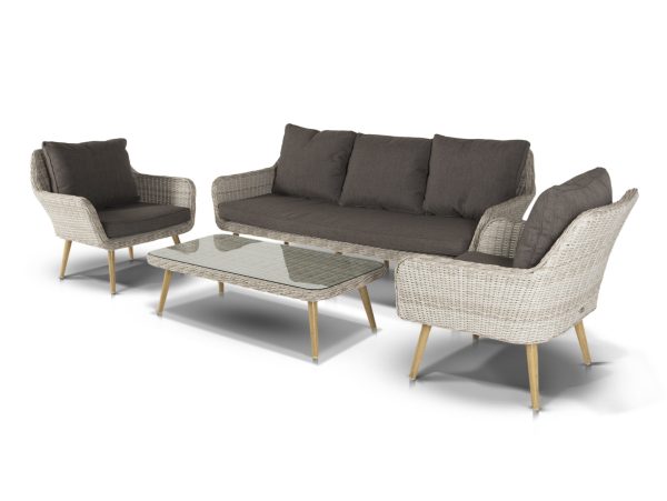 "Прованс" лаунж-зона плетеная из искусственного ротанга