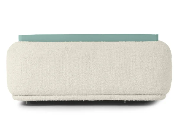 Столик прямоугольный Fabro белый, мятный — изображение 3