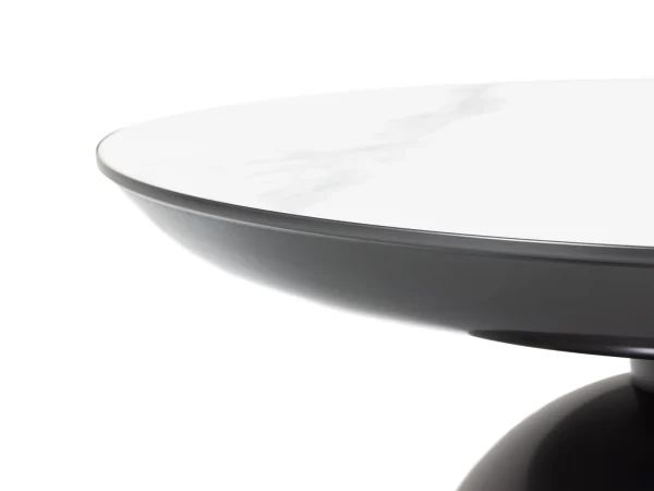 Столик журнальный Nofon major белый, черный — изображение 2