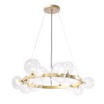 Люстра Crystal Lux AGATA SP15 V2 GOLD/TRANSPARENTE — изображение 2