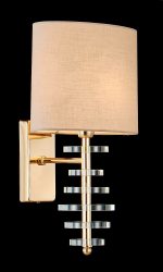 Бра Crystal Lux ARMANDO AP1.2 GOLD — изображение 2