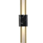 Бра Crystal Lux CARTA AP6W LED BLACK/BRASS