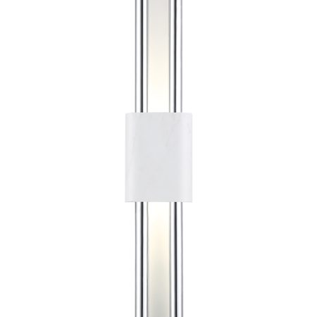 Бра Crystal Lux CARTA AP6W LED WHITE/CHROME