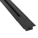 Шинопровод встраиваемый однофазный с питанием и заглушкой Crystal Lux CLT 0.121 01 L1000 BL — изображение 2