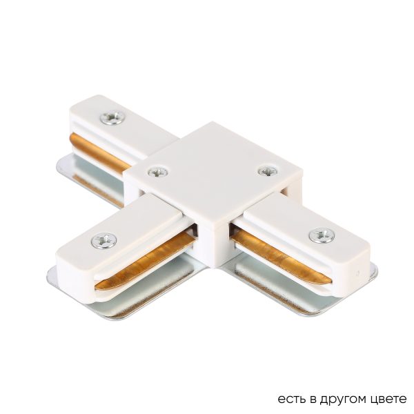 CLT_0.211_08_WH Соединитель T-образный (однофазный) Crystal Lux CLT 0.211 08 WH