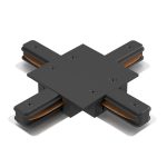 Соединитель X-образный (однофазный) для встраиваемого шинопровода Crystal Lux CLT 0.2211 04 BL — изображение 2