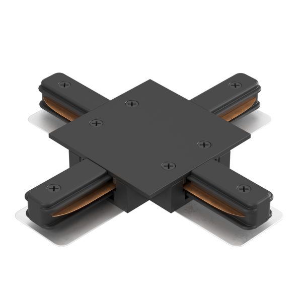 CLT_0.2211_04_BL_2 Соединитель X-образный (однофазный) для встраиваемого шинопровода Crystal Lux CLT 0.2211 04 BL — изображение 2