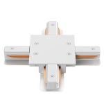 Соединитель X-образный (однофазный) для встраиваемого шинопровода Crystal Lux CLT 0.2211 04 WH — изображение 3