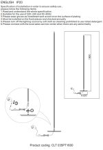 Торшер Crystal Lux CLT 035PT1600 BL — изображение 2