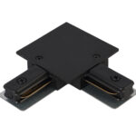 Соединитель L-образный (однофазный) для встраиваемого шинопровода Crystal Lux CLT 0.2211 03 BL