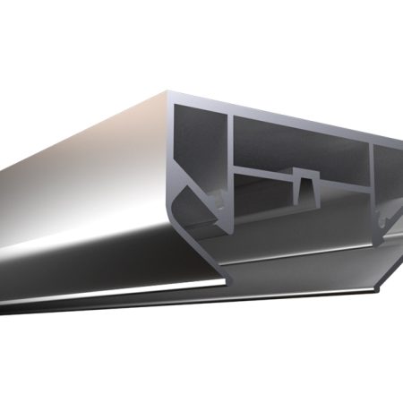 Профиль-адаптер для монтажа в натяжной потолок для однофазного шинопровода Crystal Lux CLT 0.212 05 3000 AL