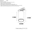 Светильник однофазный Crystal Lux CLT 0.31 013 GO-GO — изображение 3