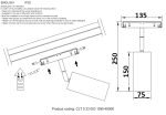 Светильник трековый магнитный Crystal Lux CLT 0.33 003 18W WH 4000K — изображение 3
