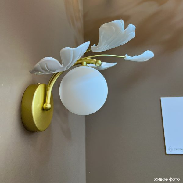 Бра Crystal Lux COLIBRI AP1 GOLD — изображение 3