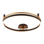 Светильник потолочный Crystal Lux FERNANDO PL72W LED BLACK/GOLD — изображение 3