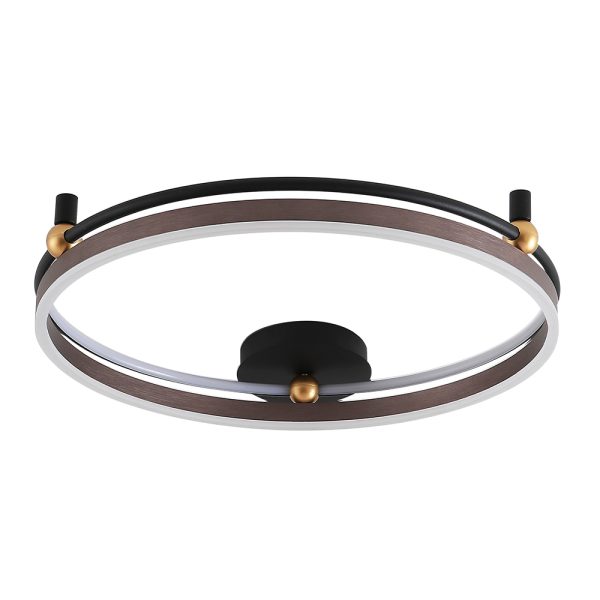 FERNANDO_PL72W_LED_COFFEE_BLACK_2 Светильник потолочный Crystal Lux FERNANDO PL72W LED COFFEE/BLACK — изображение 2