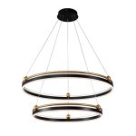 Люстра Crystal Lux FERNANDO SP123W LED  BLACK/GOLD — изображение 3
