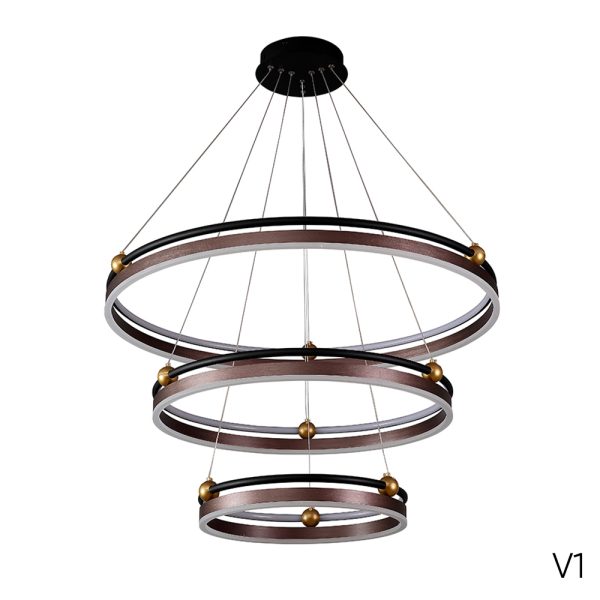 Люстра Crystal Lux FERNANDO SP158W LED COFFEE/BLACK — изображение 2