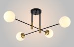 Светильник потолочный Crystal Lux FIDEL PL4 BLACK — изображение 2