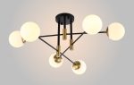 Светильник потолочный Crystal Lux FIDEL PL6 BLACK — изображение 2