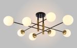 Светильник потолочный Crystal Lux FIDEL PL8 BLACK — изображение 2