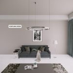 Люстра Crystal Lux FORTUNA SP88W LED D1000 BLACK — изображение 2