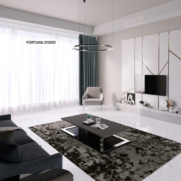 Люстра Crystal Lux FORTUNA SP88W LED D1000 BLACK — изображение 3