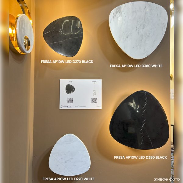 Бра Crystal Lux FRESA AP10W LED D270 BLACK — изображение 3