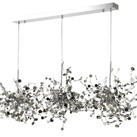 Светильник подвесной Crystal Lux GARDEN SP3х3 L1200 CHROME