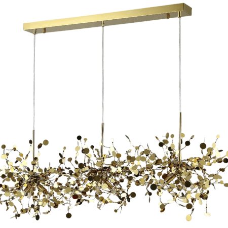 Светильник подвесной Crystal Lux GARDEN SP3х3 L1200 GOLD