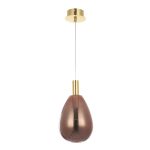Светильник подвесной Crystal Lux GAUDI SP4W LED COPPER — изображение 3