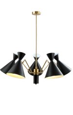 Люстра Crystal Lux JOVEN SP5 GOLD/BLACK — изображение 2
