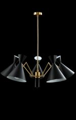 Люстра Crystal Lux JOVEN SP5 GOLD/BLACK — изображение 3