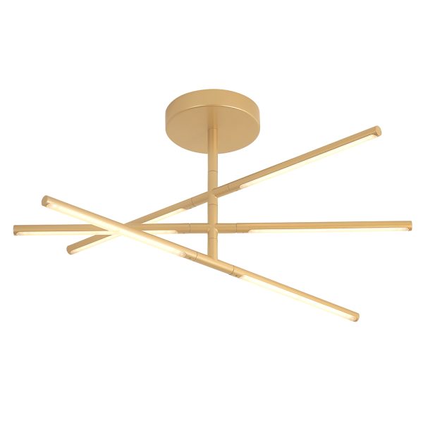 LARGO_PL32W_D730_GOLD_2 Светильник потолочный Crystal Lux LARGO PL32W D730 GOLD — изображение 2