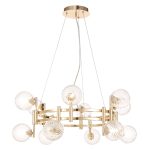 Люстра Crystal Lux LUXURY SP12 GOLD — изображение 2
