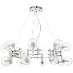 Люстра Crystal Lux LUXURY SP16 CHROME — изображение 2
