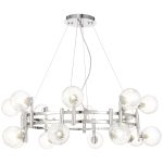 Люстра Crystal Lux LUXURY SP16 CHROME — изображение 3