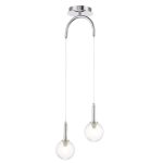 Светильник подвесной Crystal Lux LUXURY SP2 CHROME — изображение 3
