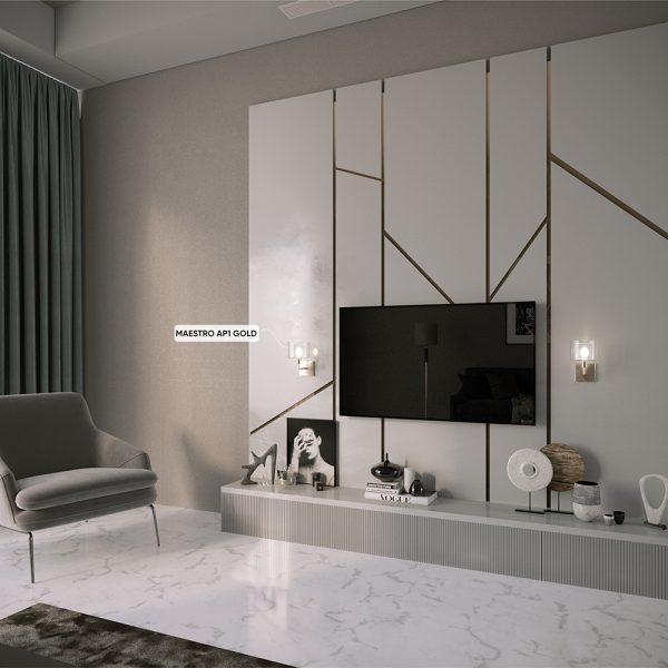 Бра Crystal Lux MAESTRO AP1 GOLD — изображение 3