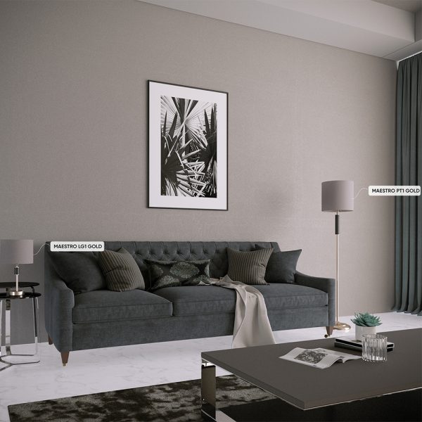 Торшеры Crystal Lux MAESTRO PT1 GOLD — изображение 3