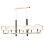 Люстры Crystal Lux MAESTRO SP-PL10 L1100 GOLD — изображение 2