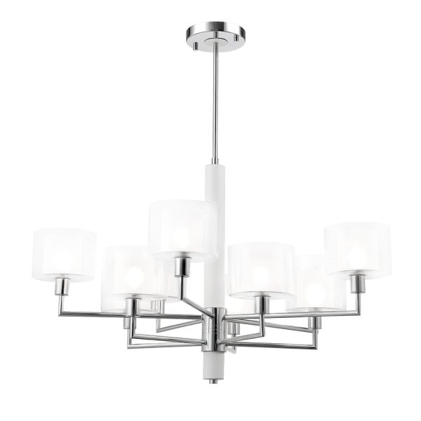 Люстры Crystal Lux MAESTRO SP-PL5+5 CHROME — изображение 2