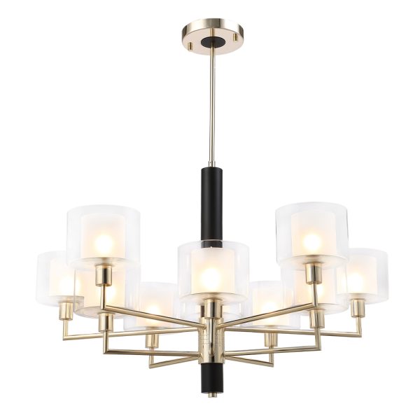 Люстры Crystal Lux MAESTRO SP-PL5+5 GOLD — изображение 3