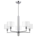 Люстры Crystal Lux MAESTRO SP-PL5 CHROME — изображение 2