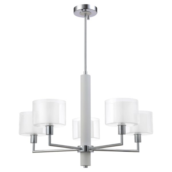 Люстры Crystal Lux MAESTRO SP-PL5 CHROME — изображение 2