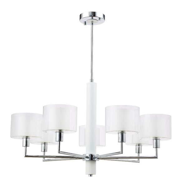 Люстры Crystal Lux MAESTRO SP-PL7 CHROME — изображение 2