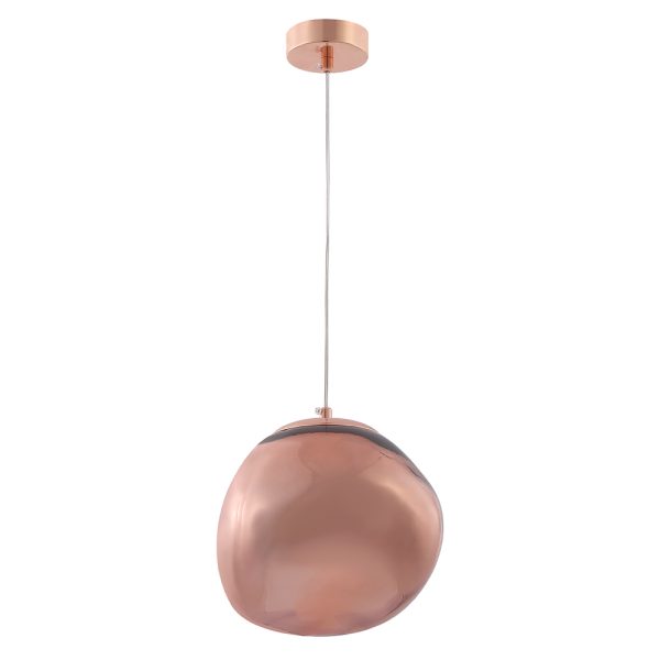 Светильник подвесной Crystal Lux MALAGA SP1 D200 COOPER — изображение 3