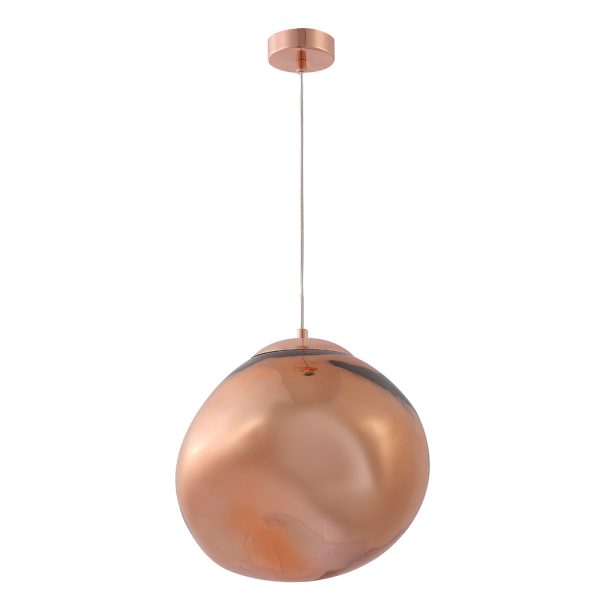 Светильник подвесной Crystal Lux MALAGA SP1 D280 COOPER — изображение 3