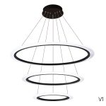 Люстра Crystal Lux MANZANA SP67W LED BLACK — изображение 3