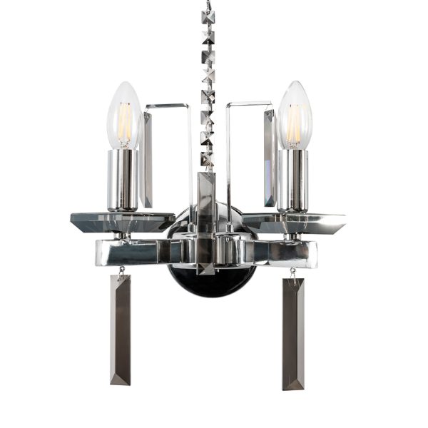 Бра Crystal Lux MARRON AP2 CHROME — изображение 2